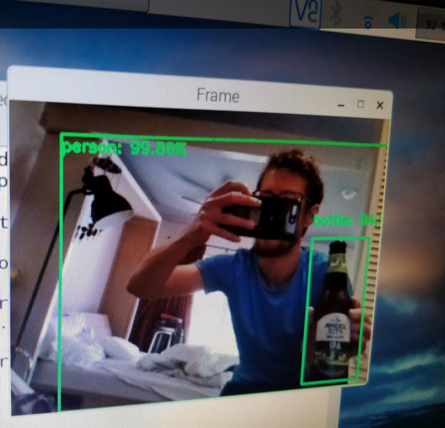 Pattern recognition on a Raspberry Pi using openCV and Tensorflow.